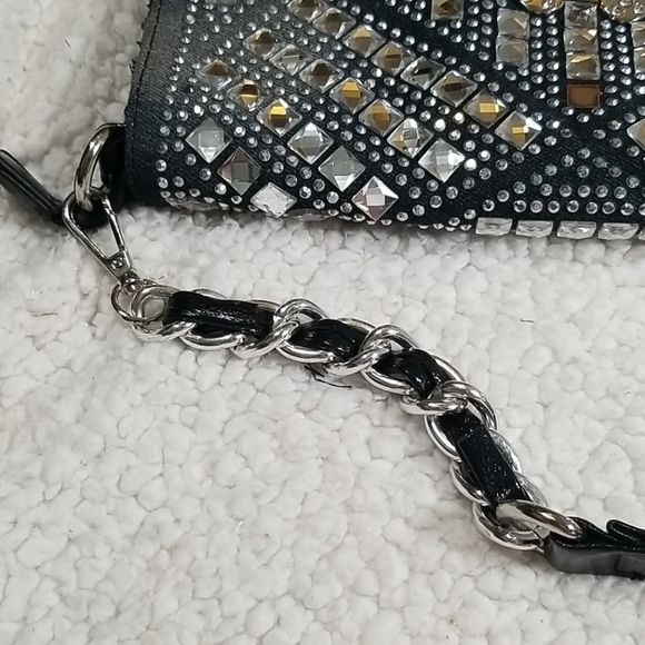 Lany Heavily Jewelled Shoulder Bag With Twist Lock - Picture 8 of 8